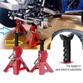thumbnail image 4 of Hi,Fancy 1:10 Scale RC Off-road Car Metal Jack Stand Portable Height Adjustable Repair Tool Decoration Replacement for Axial SCX10 CC01 Yellow 6T, 4 of 7