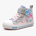 thumbnail image 2 of Weestep Girls Toddler/Little Kid Glitter Unicorn Bow Sneaker Shoe, 2 of 7