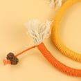 thumbnail image 6 of 1PCS Cat Toys, Chewing Rope Toys, Interactive Cat Toys for Indoor Cats, Cat Dental Cleaning Chew Toys for Dental Care, Orange, 6 of 9