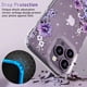 thumbnail image 5 of Funda OKP para iPhone 14 Pro Max 6.7" Floral Morada Set 3 en 1, 5 of 9