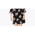 thumbnail image 3 of Tommy Hilfiger Women's Printed Jersey Bell Sleeve A-Line Dress Black Size 14, 3 of 3
