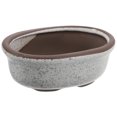 thumbnail image 5 of Ceramic Bonsai Planter Grey 1Pack 3.7Inch, 5 of 5
