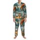 thumbnail image 3 of Balery Red Blue Dragon Battle Epic Pijama para Hombre de Dos Piezas con Manga Larga, Conjunto de Dormir y Descanso Suave con Bolsillos-XX-Large, 3 of 7