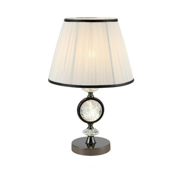 Lampara De Mesa Negra Iluminacion Luz Vic