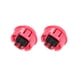 thumbnail image 4 of Interruptor de botón pulsador momentáneo de 30 mm para juegos de arcade, color rosa, 10 piezas, 4 of 5