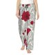 thumbnail image 1 of Balery Leaves And Anemone Pantalones de pijama para mujer, pijamas ultraligeros, pantalones de estar por casa-Medium, 1 of 6