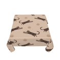 thumbnail image 5 of Wukai Leopard Print Waterproof Tablecloth for Kitchen Dining, Fits Square Tables for 2-4 Seats -54"x54", 5 of 7