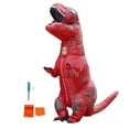 thumbnail image 2 of Inflatable Dinosaur Costume, 190T Waterproof Polyester Inflatable Dinosaur Blow Up Costume For Halloween, Christmas, Cosplay Party, 2 of 8