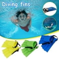 WMTBSRSW Kids Swim Fins,Short Kids Fins Youth Swimming Flippers Swim Training Fins for Lap