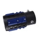 thumbnail image 1 of Tubo de punta de silenciador de de aleación de aluminio Universal de 38-63mm, modificación del silenciador de trasero del coche Azul, 1 of 9