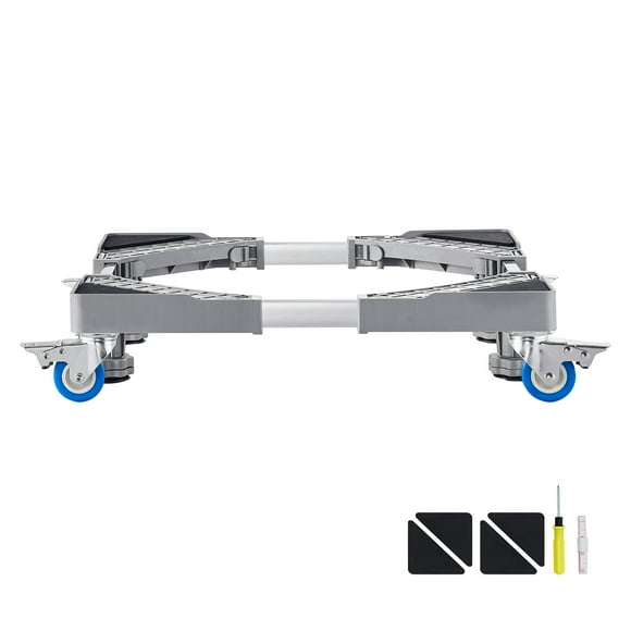 Soporte para mini refrigerador VEVOR Carga 400 libras 4 pies 4 ruedas giratorias con bloqueo