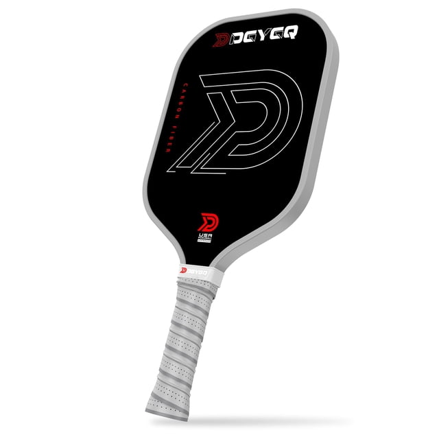 Paleta de pickleball DGYGQ, ligera y amortiguadora de fibra de carbono
