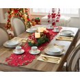 thumbnail image 4 of BrylaneHome Embroidered Cutout Table Runner, 4 of 4