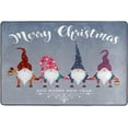 thumbnail image 4 of SKYSONIC Merry Christmas Gnomes Non-Slip Area Rug, Happy New Year Floor Carpet Comfort Floor Mats Decor for Indoor Front Porch,Living Room, Bedroom,Kitchen,72"x48", 4 of 5