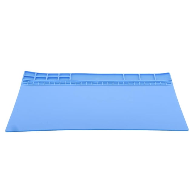 Alfombrilla Magnética de Silicona para Superficie de Trabajo con Tornillos de Montaje, Almohadilla para Soporte de Piezas para , Andriod, IOS, T Azul shamjiam Almohadilla de reparación resistente al calor