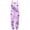 Purple, variant on Baby Rompers Girl Girls Fun Print Sleeveless Romper Jumpsuits Girls Jumpsuit Black 2-3 Years