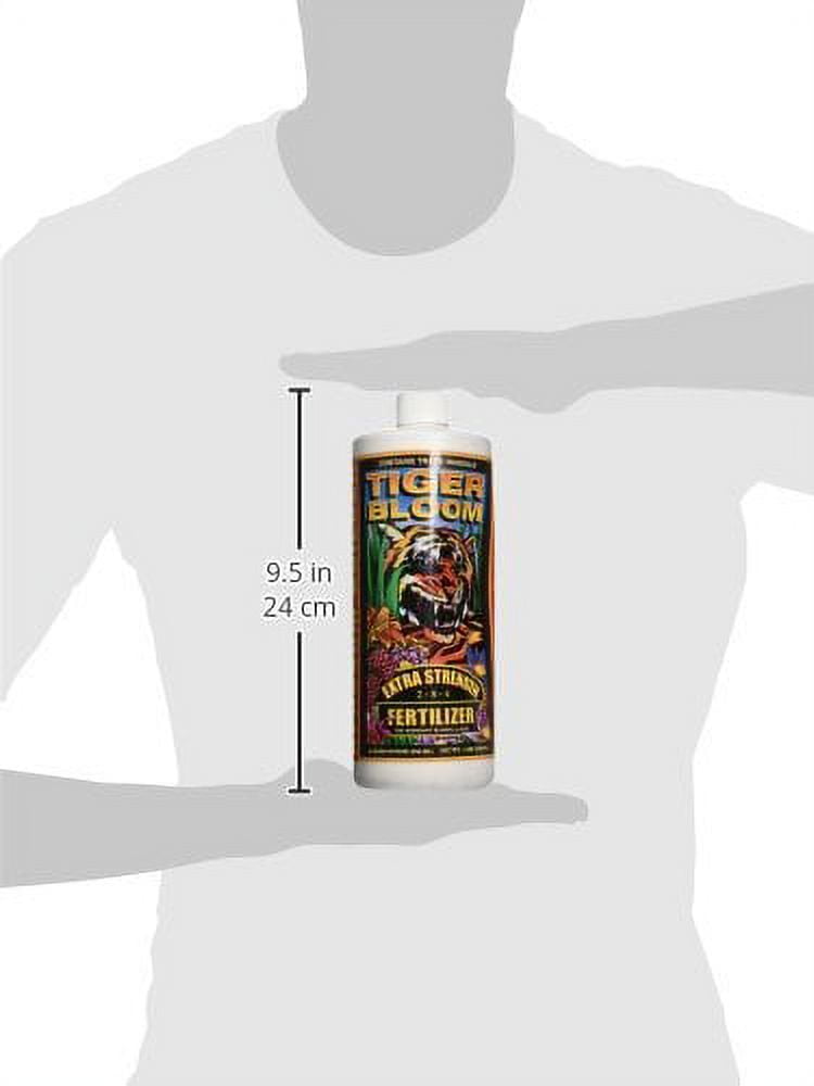 FoxFarm Tiger Bloom Plant Food/ Liquid Fertilizer, 1-Quart