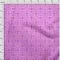 thumbnail image 4 of oneOone Viscose Jersey Fuschia Pink Fabric Asian Tie & Dye Craft Projects Decor Fabric Printed By The Yard 60 Inch Wide, 4 of 4