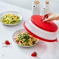 thumbnail image 3 of PENGXIANG Foldable Microwave Lid with Hook Design   Multi-purpose Microwave Sleeve Collapsible Food Plate Cover BPA-Free & Non-Toxic for Kitchen Cooking, 3 of 7