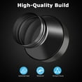 thumbnail image 2 of ATOM NEXUS Duct Adapter, 8 to 6 Inch Duct Reducer Increaser Cone HVAC Duct Reducer for Bathroom Kitchen Grow Tent Ventilation Systems (Black), 2 of 6