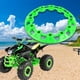 thumbnail image 1 of Generic Protector de Llanta de Rueda de ATV, Decoración de Neumáticos, Cubierta Protectora de Llanta de Repuesto Práctica, Piezas Modificadas para Coc Verde 8 pulgadas, 1 of 8