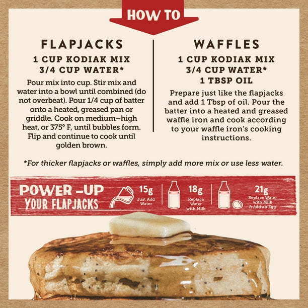 Kodiak Baking Mixes for Office Breakroom Breakfast Solutions