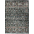 thumbnail image 1 of Tapis lavable Grant 5 pi x 7 pi sarcelle et ivoire, 1 of 8