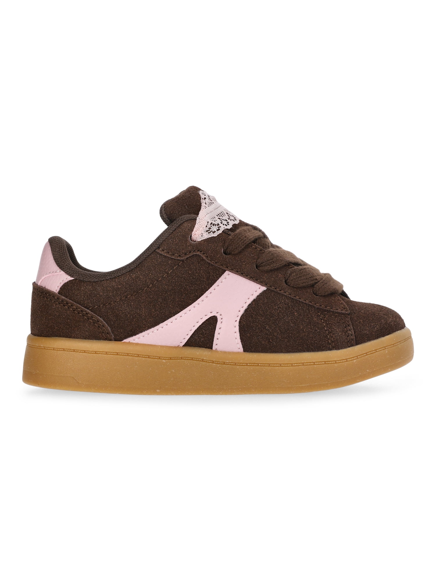 Wonder Nation Little Girls and Big Girls Chunky Skate Shoes