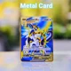 thumbnail image 2 of Cards Metal Pokémon Letters Vstar Raichu Vmax Charizard Pikachu Lugia Gold Iron Playing Card Anime Games Kids Toys Gifts, 2 of 5