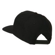 I'd Rather Be Sleeping Embroidered Flat Bill Cap - Black OSFM
