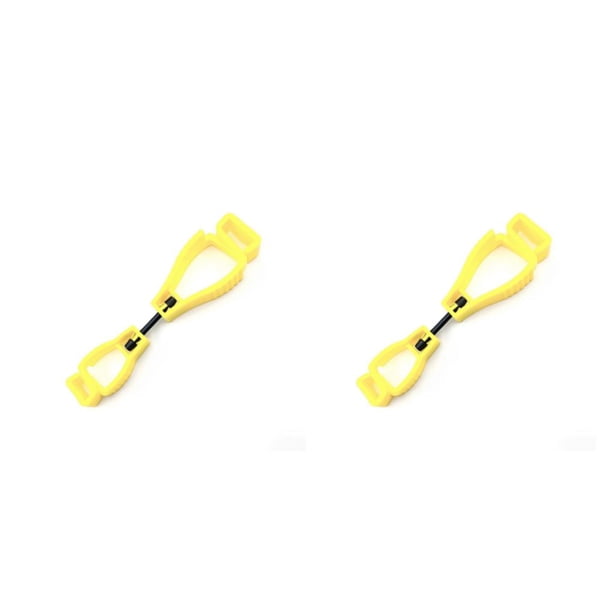 Speravity Glove Grabber Clip Multipropósito Anti-pérdida Clips Holder Guantes de plástico Guardián para trabajadores de trabajo Bomberos Type1 NO1