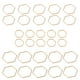 thumbnail image 3 of 30 piezas elegantes colgantes hexagonales de acero inoxidable encantos de bricolaje accesorio de fabricación de joyas decoración de joyería para mujer (dorado), 3 of 8