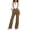 Brown Jumpsuits for Women, variant on Ygbgbb Womens Detachable Wide Suspender Flared Suit Jumpsuit High Rise Tailored Trousers with Side Pockets for Office Days City Meetings Black L