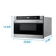 thumbnail image 4 of Midea MM12S2ASZ Horno microondas con parrilla de 1000 W, cajón de 1.2 pies cúbicos, acero inoxidable incorporado sobre la estufa de 24 pulgadas de ancho, bloqueo de seguridad para niños, menús automát, 4 of 5
