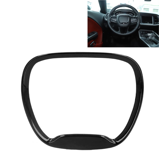 Embellecedor para Volante 2015-2019 SRT8, 2015-2019, 2014-2019, Hecho de ABS Premium, Fácil Instalacia, Estilo de Decorar de Alta Clase