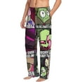 thumbnail image 2 of Invader Zim Men's Pajama Pants With Pockets Lounge Fashion Cozy Daily Sleep Pants Sleepwear, 2 of 8