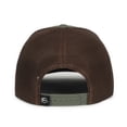 thumbnail image 5 of Outdoor Cap PDT20M Slight Pre-Curved Visor Cap-Olive/Brown, 5 of 8