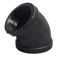 thumbnail image 1 of Black Pipe Fitting, Equal Elbow, 45-Degree, 2-In. -520-208HN, 1 of 1