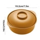thumbnail image 3 of Tazón grande para arroz, sopa, bocadillos, fruta, ensalada y verduras. Plato reutilizable y ligero. Plato de cocina. Plato grande y portátil. Plato de acero inoxidable. Ideal para la cocina,, 3 of 9