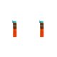 thumbnail image 2 of Naiovety Cuchillo plegable para quitar hilos, pelacables de puntada portátil, hilos, de recogida, removedor de costura, costura Naranja 2piezas, 2 of 6