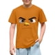 thumbnail image 5 of Tops de Manga Corta Linda con Impresión de Expresión Linda de Color Sólido para Niños Niños Niñas, Camiseta Cómoda Suelta para la Temporada Escolar, 5 of 6