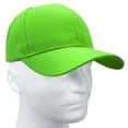 thumbnail image 5 of 3-Pack Plain Baseball Dad Cap Adjustable Size for Outdoor Activities Light Green, 5 of 6