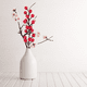 thumbnail image 4 of 10 piezas de plantas de simulación de bayas, guirnalda decorativa de flores artificiales de bayas rojas para Navidad, 4 of 7