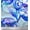 Blue, variant on Soimoi Blue Cotton Duck Fabric Leaves & Floral Print Fabric by The Yard 42 Inch Wide