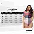 thumbnail image 2 of Cauagu Heart Plaid Women's Crew Neck Round Short Sleeve T Shirts Tops Bodysuit Daily Jumpsuit-X-Large, 2 of 7