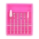 thumbnail image 2 of Brocas de pedicura BuyWeekMX 6 piezas acero inoxidable máquina manicura, 2 of 9