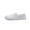 ALL WHITE, variant on Low-Top Slip Ons Women's Fashion Sneakers Casual Canvas Sneakers for Women Comfortable Flats Breathable Padded Insole Slip on Sneakers Women Low Slip on Shoes