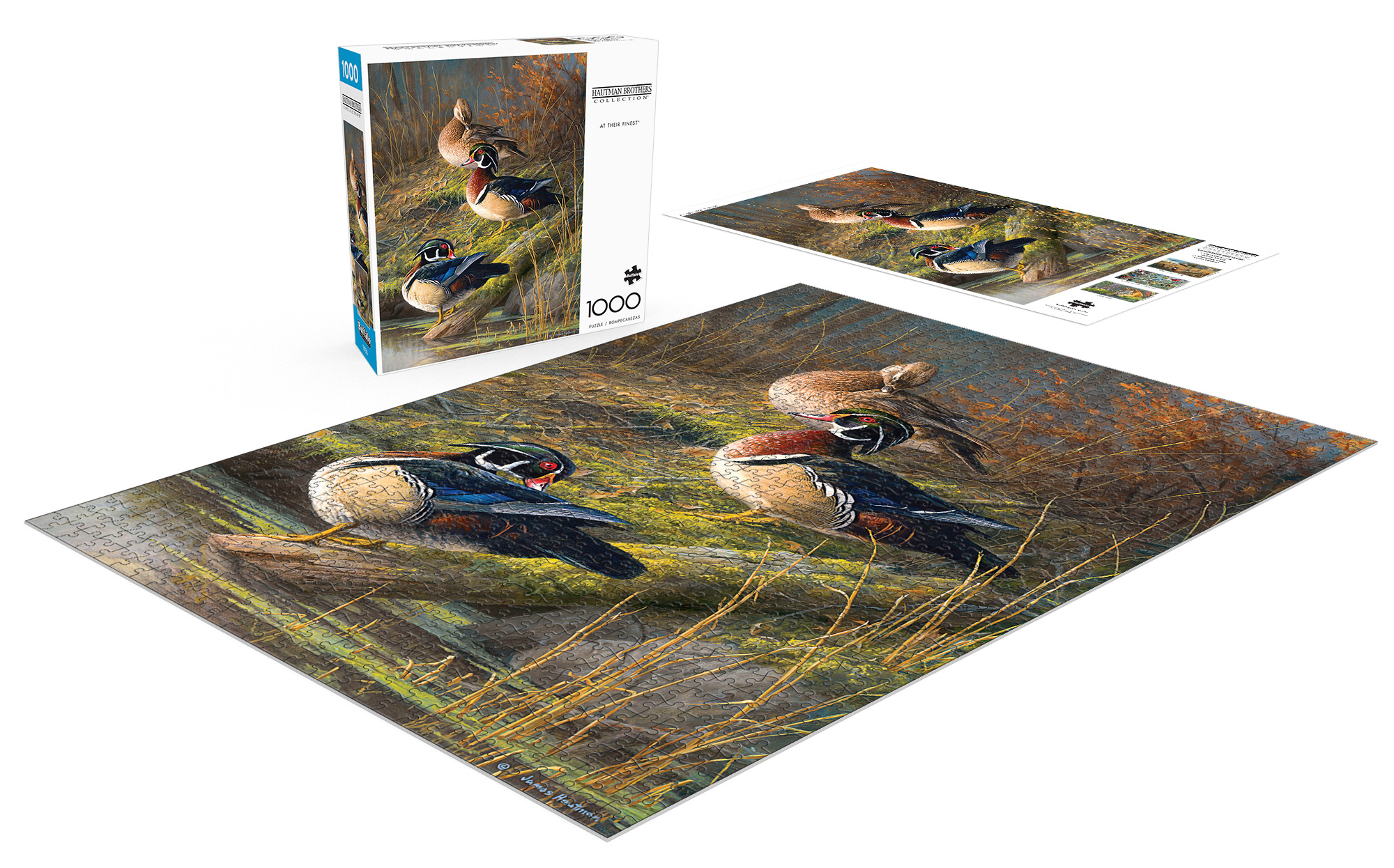 Buffalo Games 1000-Piece Jim Hautman At Their Finest Jigsaw Puzzle