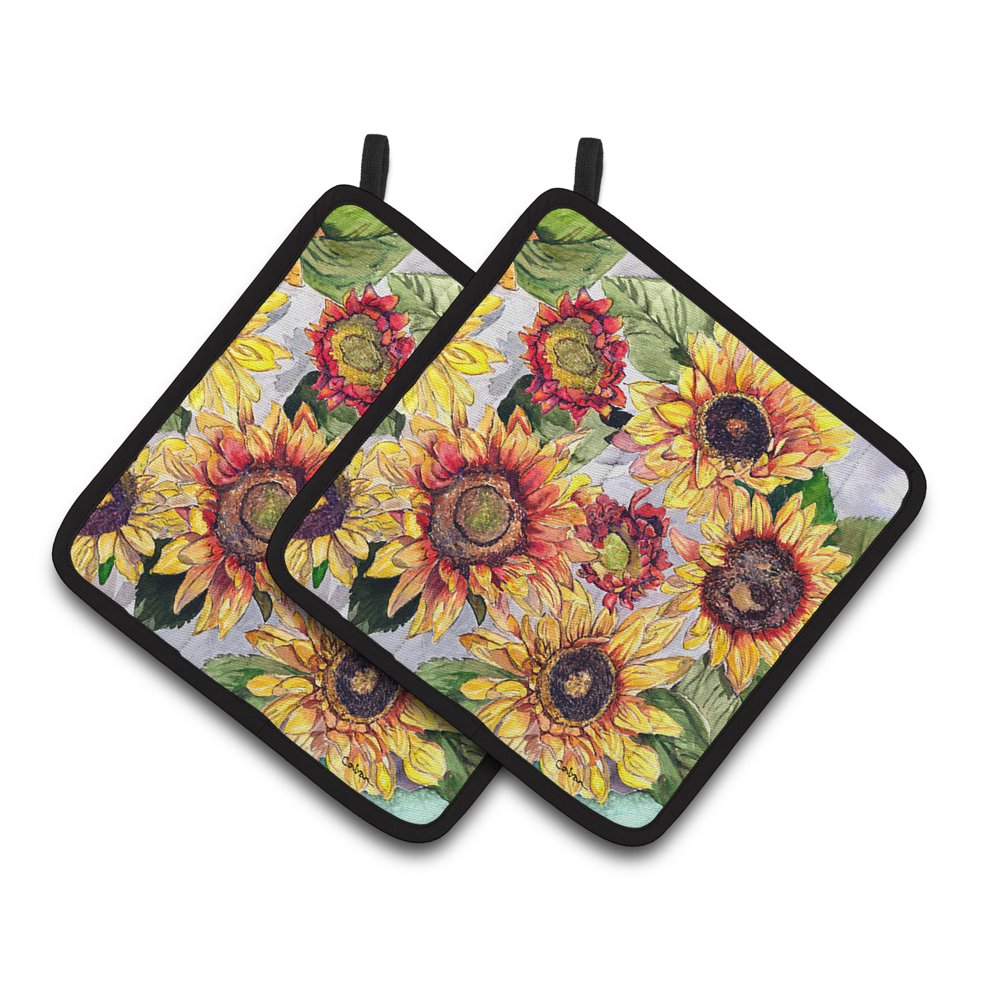 Sunflowers Pair of Pot Holders