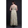thumbnail image 2 of Bimba Floral Women Summer Printed V Neck Long MaxiÂ&nbsp;DressÂ&nbsp;Holiday Resort Wear-X-Small, 2 of 6